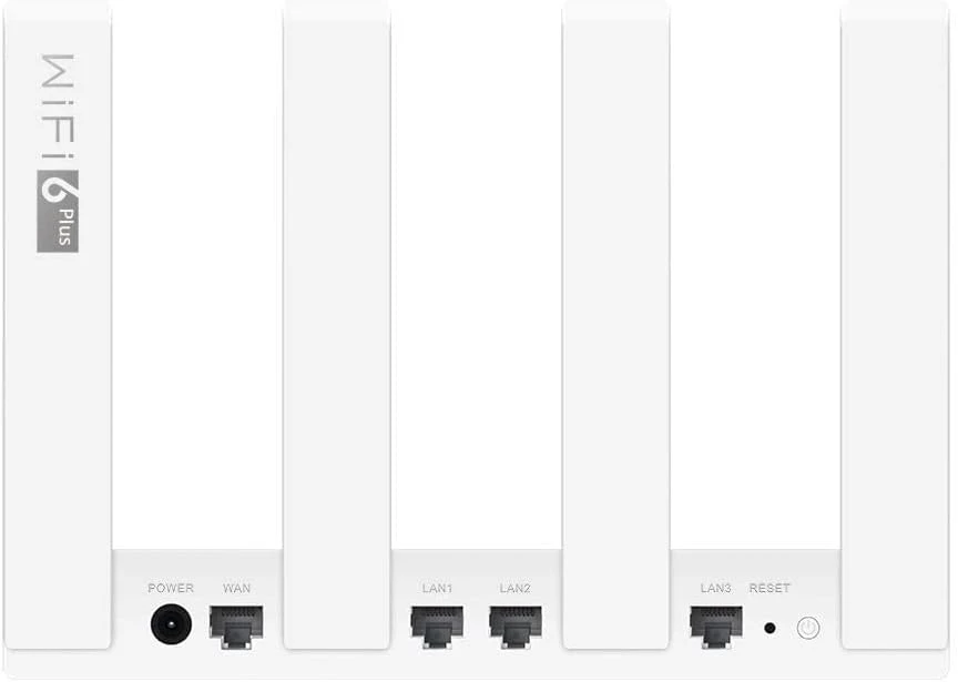 جهاز توجيه واي فاي ذكي HUAWEI WS7100-20 WiFi 6 Plus AX3 ثنائي النواة لاسلكي بسرعة 3000 ميجابت في الثانية بمعدل جيجابت ثنائي النطاق 2.4 جيجاهرتز 5 جيجاهرتز جهاز توجيه إنترنت للمكتب المنزلي