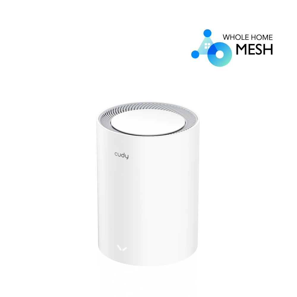 نظام CUDY AX1800 لشبكة WiFi المنزلية بالكامل، الطراز: M1800، عبوة واحدة