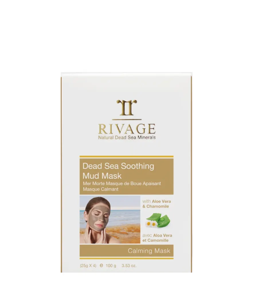 Rivage Dead Sea Soothing Mud Mask Sachets 25 g X 4