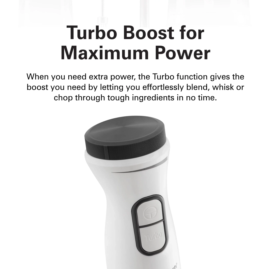 Hamilton Beach Turbo Boost Hand Blender 600W