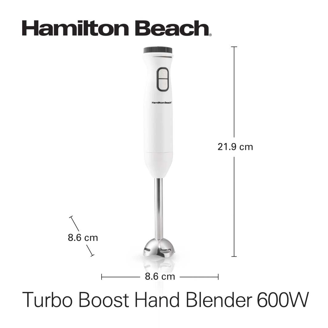 Hamilton Beach Turbo Boost Hand Blender 600W