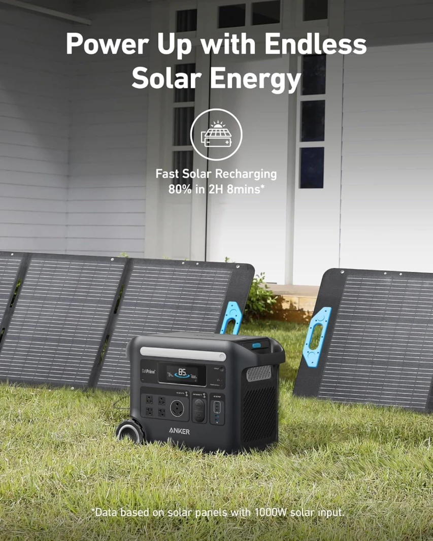 Anker Solix F2600 Portable Power Station