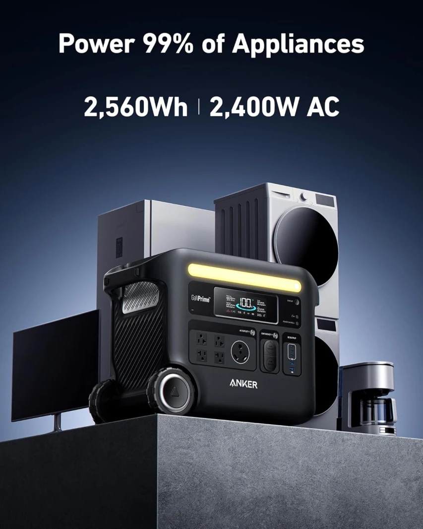 Anker Solix F2600 Portable Power Station