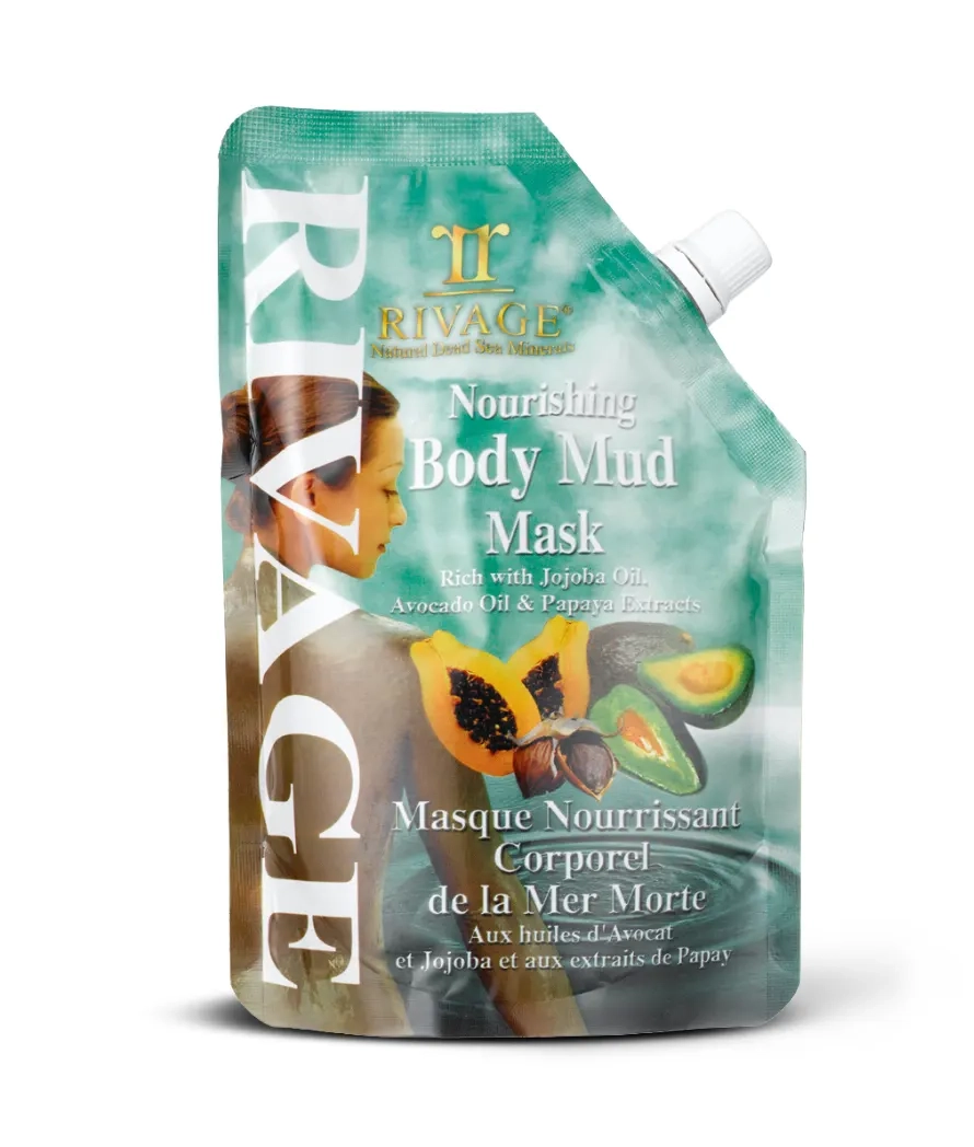 Rivage Nourishing Body Mud Mask Avocado, Jojoba & Papaya 500 ml