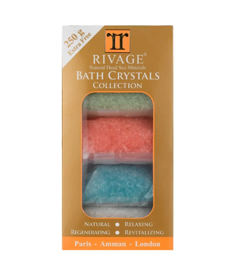 Rivage Bath Crystals Collection Free Extra 250 g Dead Sea Salt