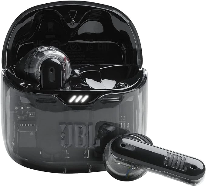 سماعات أذن JBL TFLEX True Wireless بتقنية إلغاء الضوضاء - أسود