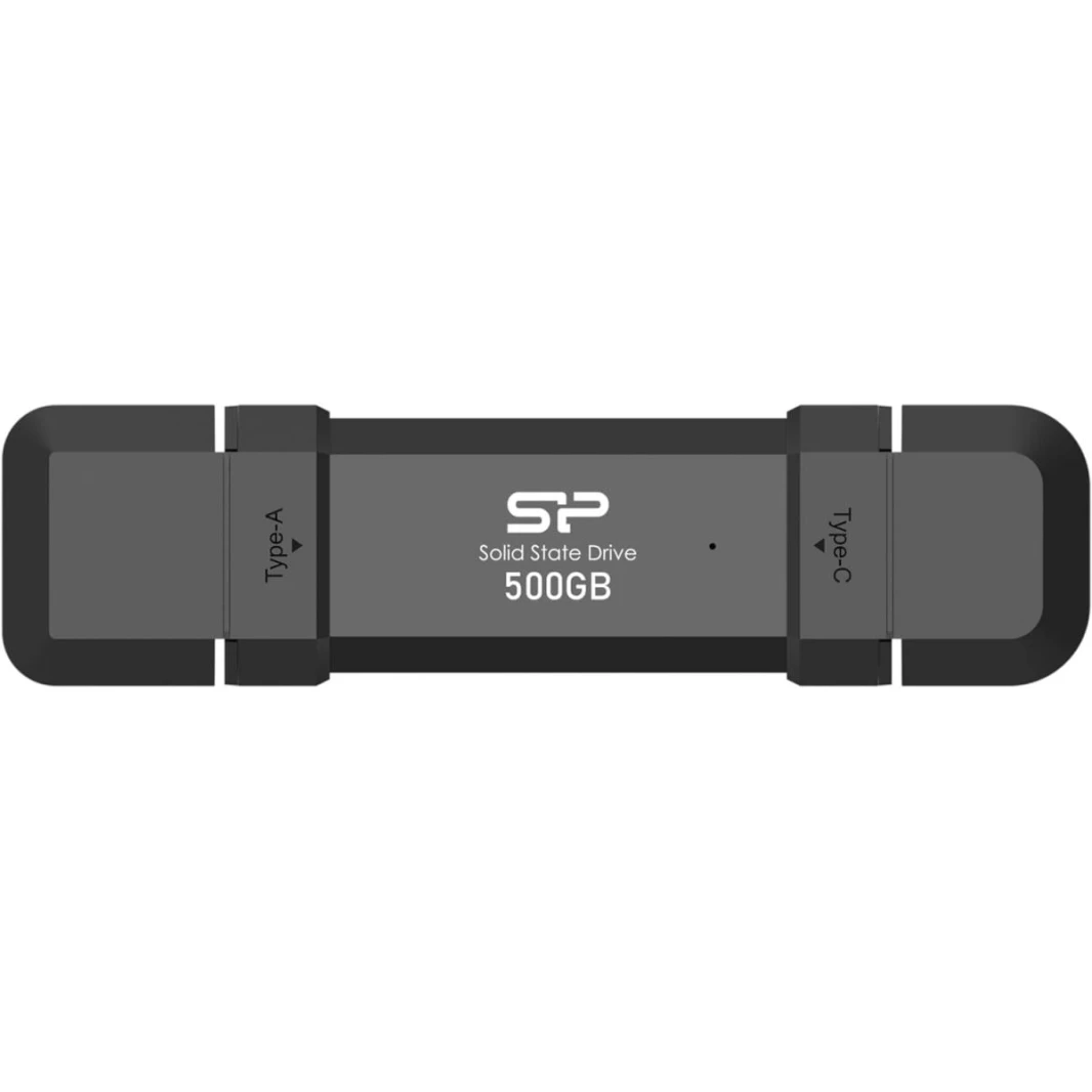 Silicon Power DS72 500 GB Portable SSD USB 3.2 Gen2 Type-C