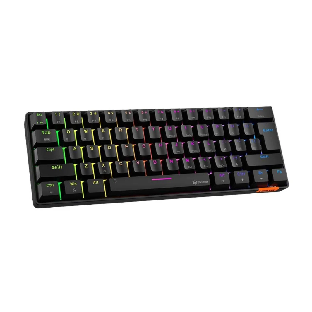 لوحة مفاتيح الألعاب الميكانيكية ثنائية الوضع Meetion MK005 Hestia RGB 60%