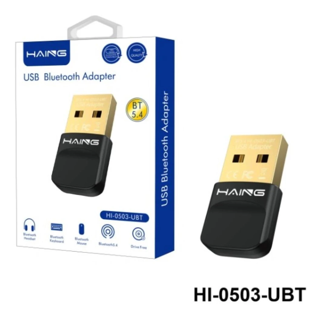 HAING HI-0503-UBT USB Bluetooth 5.4 Adapter Wireless Dongle