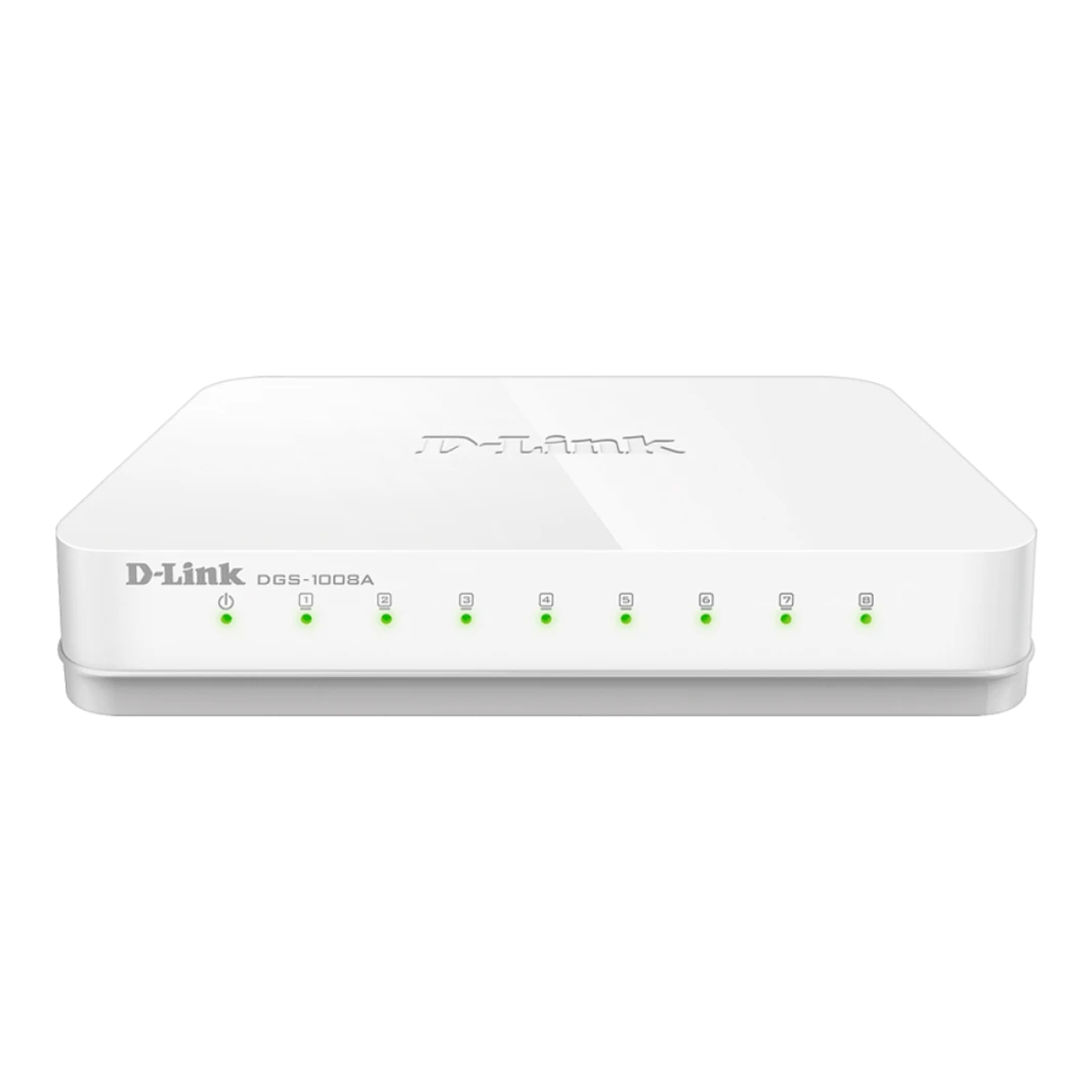 D-Link DGS-1008A 8-Port Gigabit Easy Desktop Switch