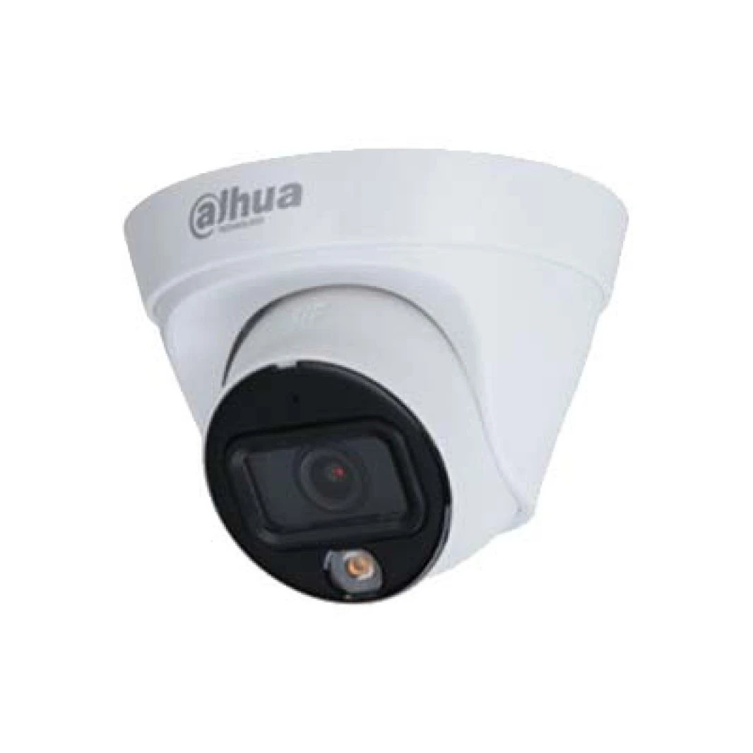 كاميرا شبكية ثابتة البؤرة ملونة بالكامل بدقة 4 ميجابكسل من طراز Dahua DH-IPC-HDW1439T1-LED-S4
