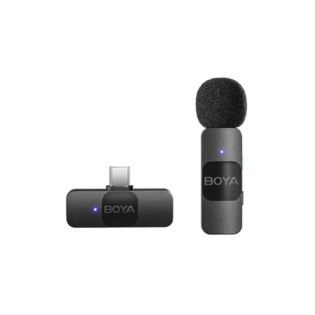 نظام ميكروفون لاسلكي BOYA BY-V10 Ultracompact 2.4GHz Type-C
