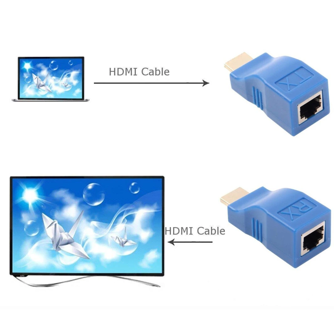 HDMI Extender for HDTV HDPC PS4 STB 1080 -30m