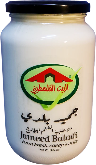 Jameed made from fresh sheep's milk
