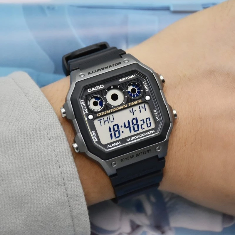 CASIO AE-1300WH-8A MEN WATCH