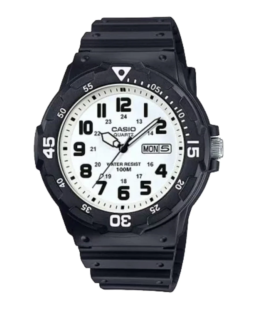 Casio Men's Black and White MRW-200H-7BV