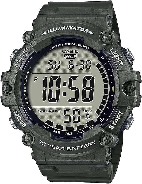 ساعة كاسيو كوارتز رقمية قياسية للرجال AE-1500WHX-3A