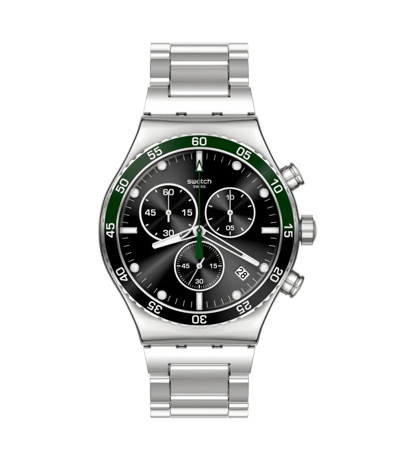 Swatch Men Watch DARK GREEN IRONY YVS506G