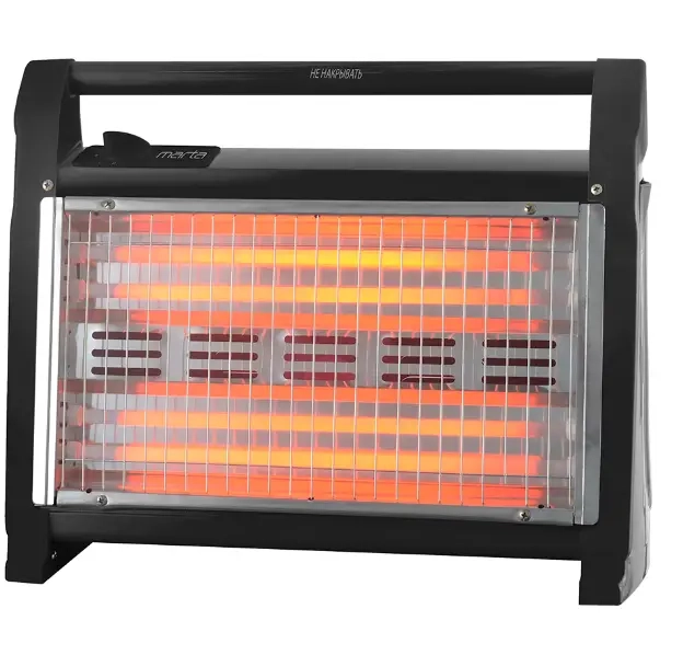 Lexicel Electric Heater 1600 Watt Black LQH-8023-4