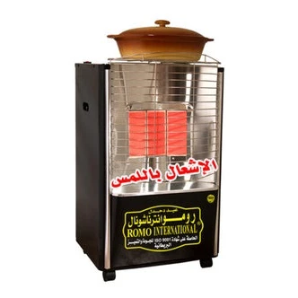 سخان غاز دائري بثلاث شعلات من رومو انترناشيونال