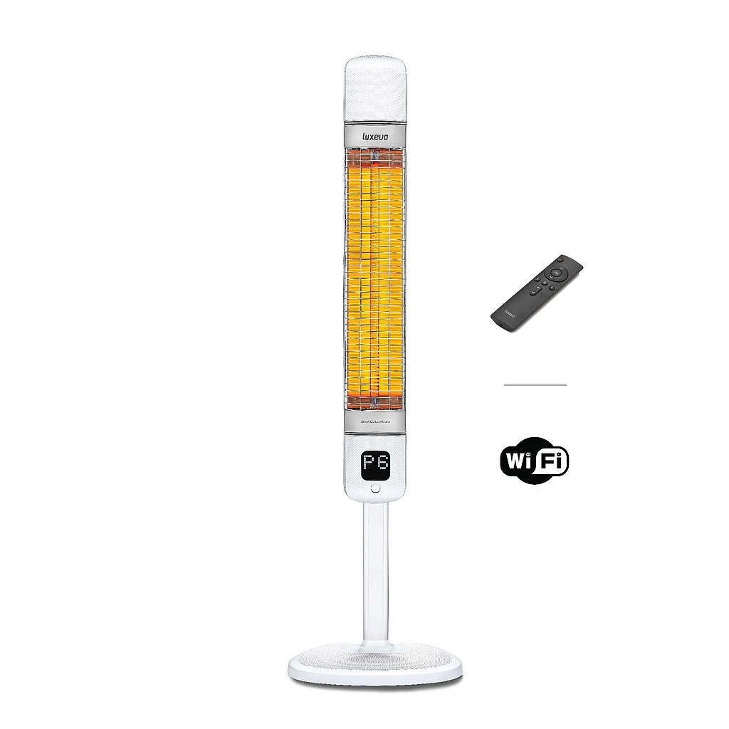 Luxeva 2500W Carbon Heater White Smart Wi-Fi
