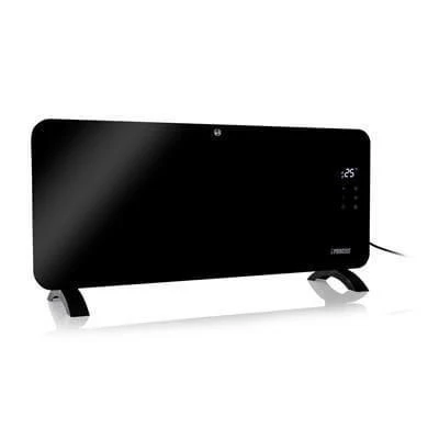 Princess Smart 2000W Glass Electric Heater - Black