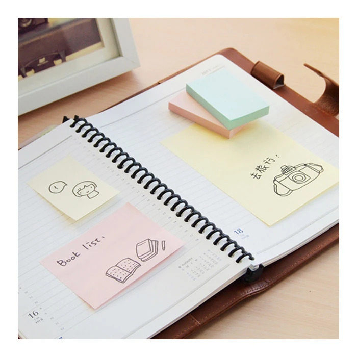 ملاحظات Stick’N Pastel مقاس 76×127 مم، 100 ورقة - أصفر