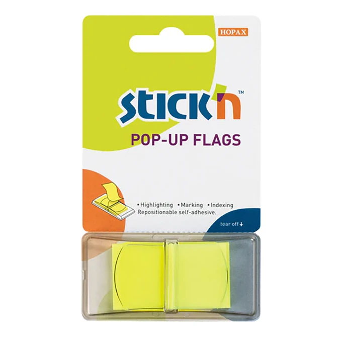 Stick’N Neon Pop-Up Flags