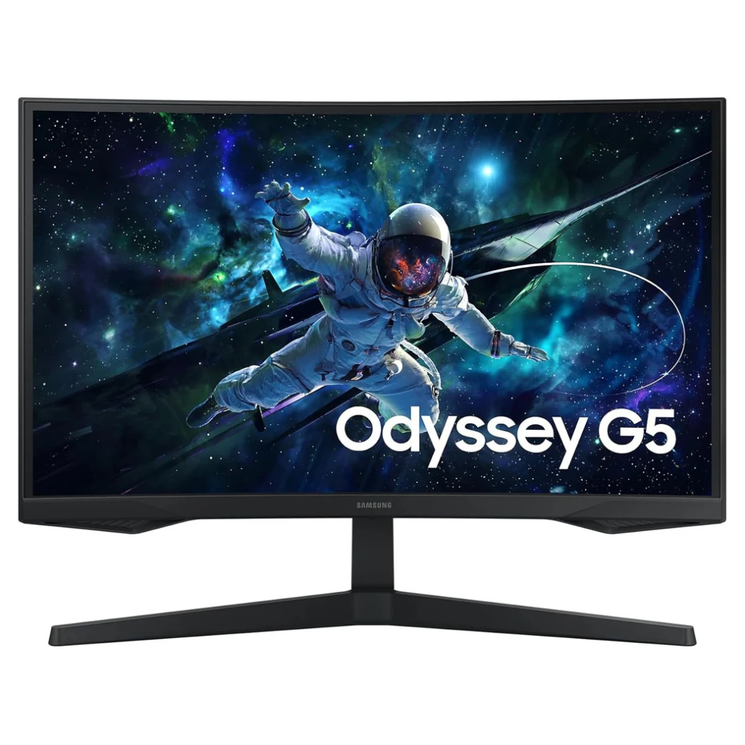 شاشة ألعاب منحنية Samsung Odyssey G5 G55C QHD 165Hz مقاس 32 بوصة