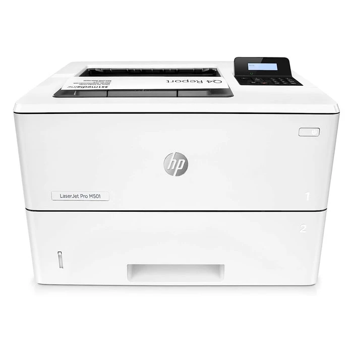 طابعة HP LaserJet Pro M501dn أحادية اللون والطابعة المزدوجة (J8H61A)