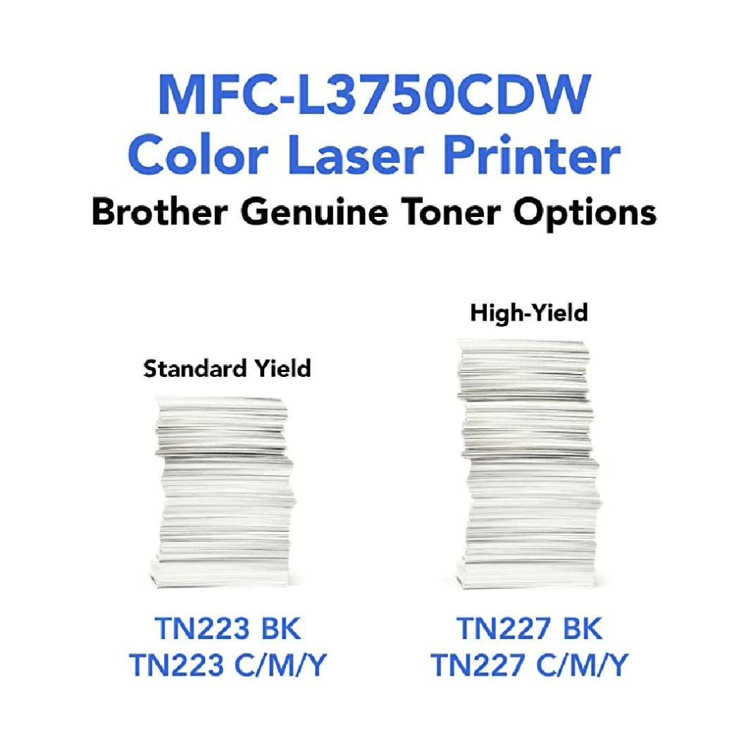 طابعة ليزر ملونة متعددة الاستخدامات من BROTHER MFC-L3750CDW