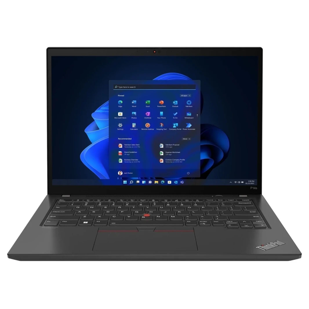 كمبيوتر محمول Lenovo ThinkPad T14s - Intel Core i7-1355U، 32 جيجابايت DDR5، شاشة 14.0 بوصة WUXGA، نظام التشغيل Windows Home، كاميرا الأشعة تحت الحمراء، ضمان لمدة 3 سنوات
