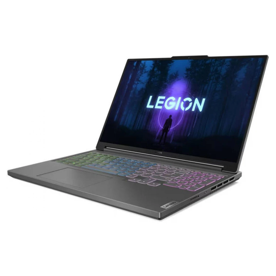 لاب توب لينوفو ليجن سليم 5 (2023) - انتل كور i7-13700H، رام 16 جيجا، 1 تيرا بايت SSD، انفيديا RTX 4060 8 جيجا، اضاءة خلفية RGB، شاشة 16 بوصة 2.5K WQXGA، 165 هرتز IPS، رمادي عاصف