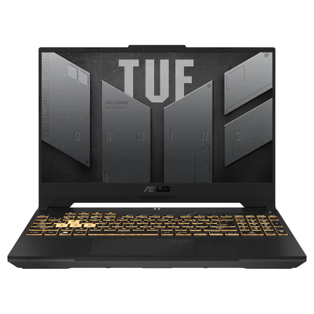 كمبيوتر محمول ASUS TUF Gaming F17 (FX707VV-HX117W) - Intel i9-13900H، الجيل الثالث عشر، ذاكرة وصول عشوائي 16 جيجابايت، قرص SSD سعة 512 جيجابايت، RTX 4060 سعة 8 جيجابايت، شاشة 17.3 بوصة FHD IPS، معدل ت