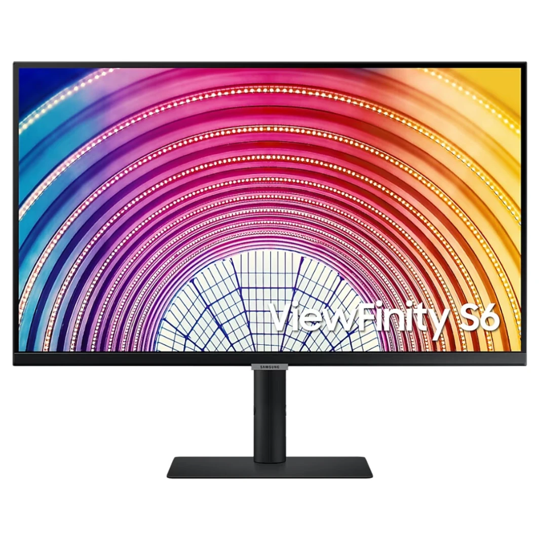 شاشة سامسونج S6 (A600) للأعمال مقاس 27 بوصة بدقة 2K QHD IPS