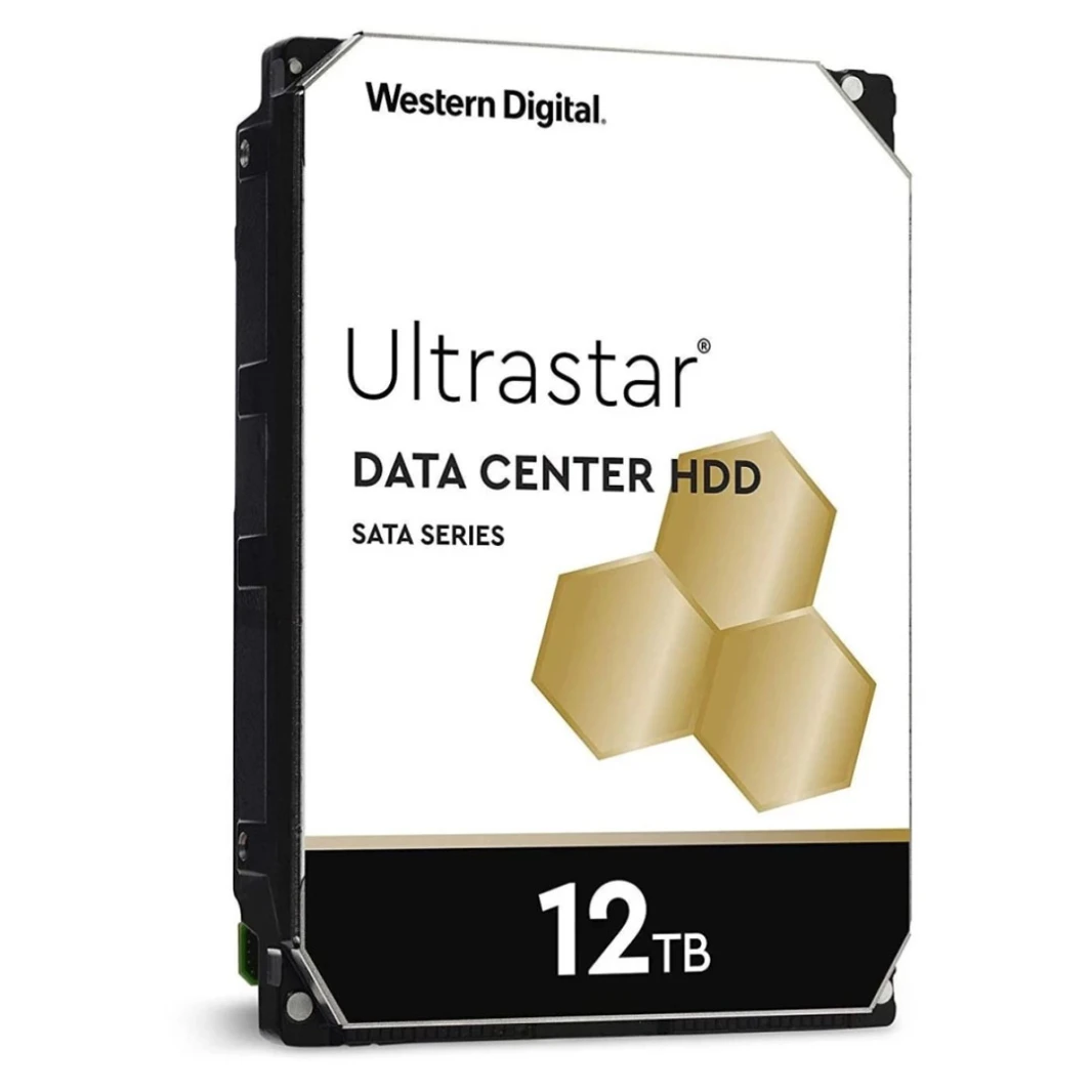 WD 12TB Ultrastar DC HC520: قرص صلب SATA عالي السعة | 7200 دورة في الدقيقة