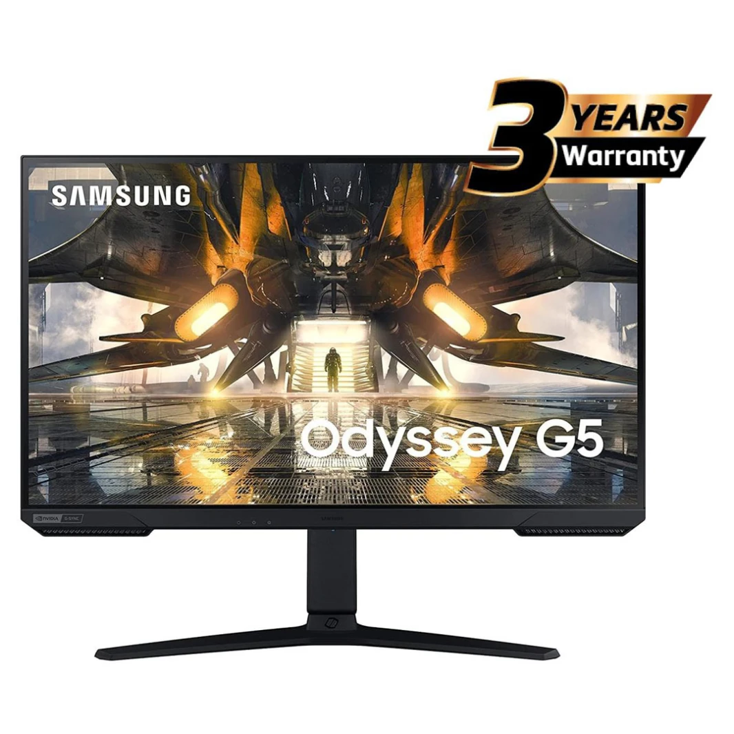 شاشة ألعاب Samsung Odyssey G5 (AG504) مقاس 32 بوصة بدقة 2K - 165 هرتز