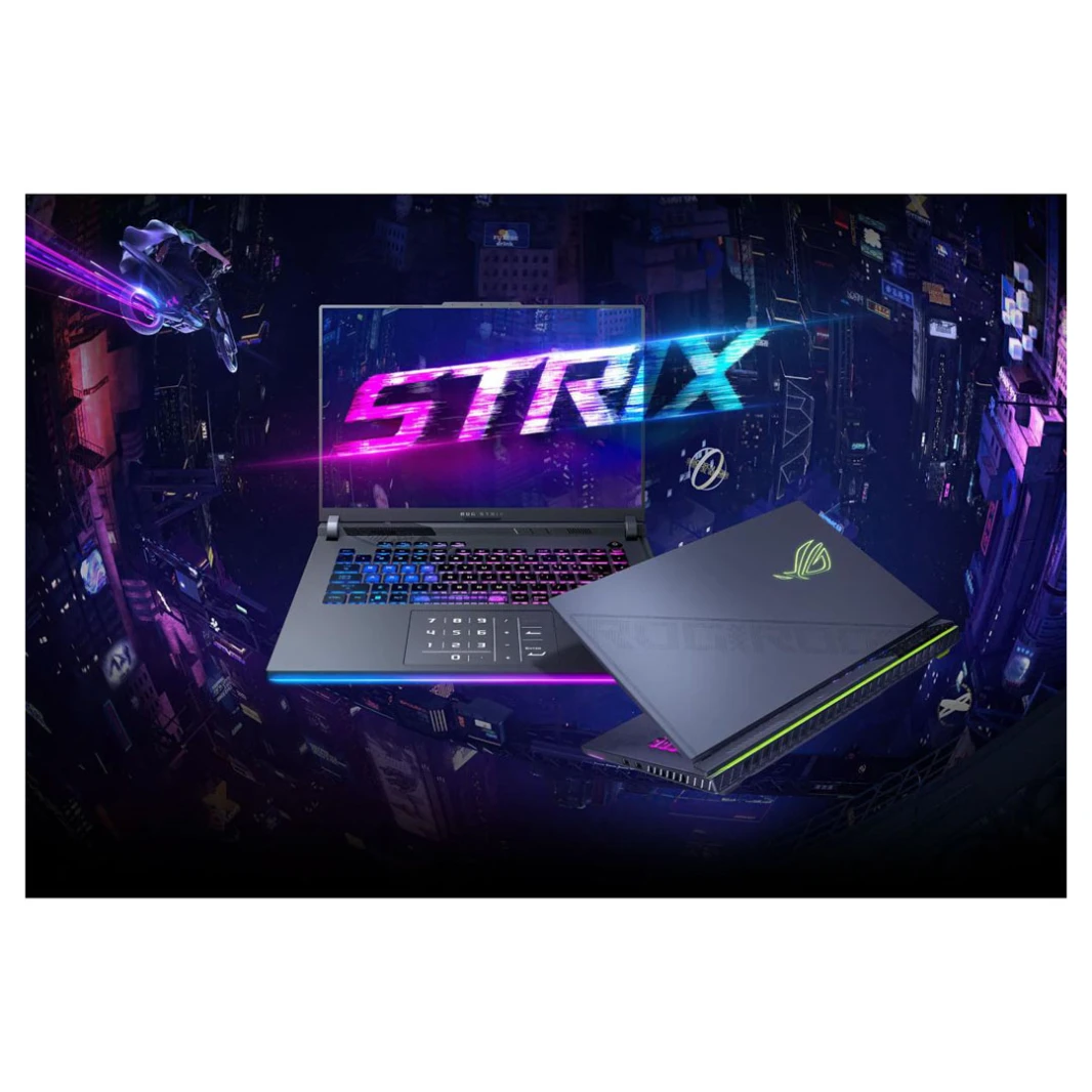 كمبيوتر محمول ASUS ROG Strix G16 - Core i7، RTX 4070، شاشة 16.0 بوصة QHD+