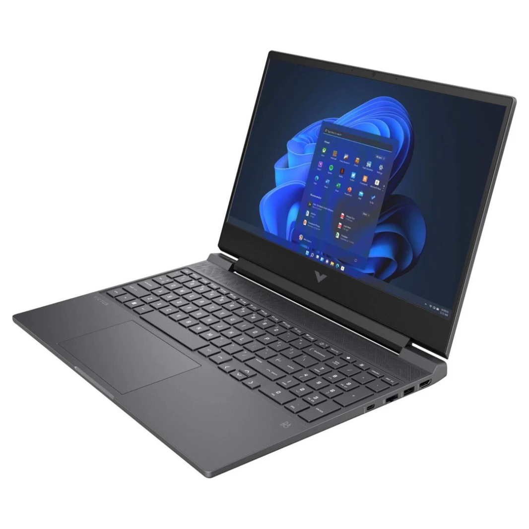كمبيوتر محمول HP VICTUS 16-d1002nia - معالج i7 من الجيل الثاني، وبطاقة RTX 3050 سعة 4 جيجابايت، وشاشة FHD مقاس 16.1 بوصة