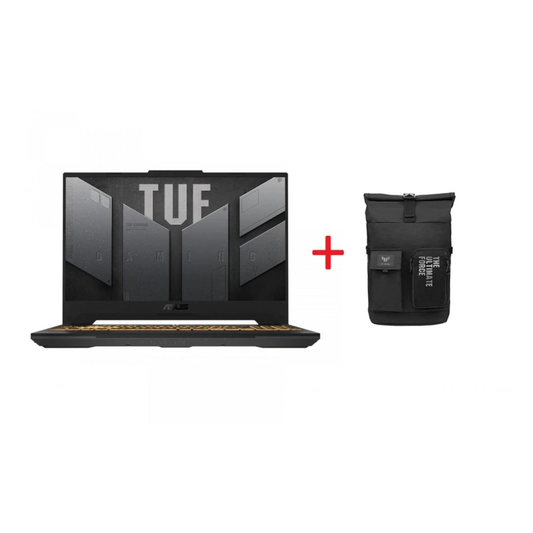 لابتوب ASUS TUF Gaming F15 - Core i7، RTX 3060، 144 هرتز + حقيبة ظهر TUF