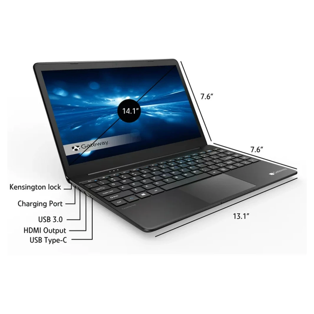 Gateway 14.1" Ultra Slim Notebook - Intel Core i7 12th Gen, Touch Screen