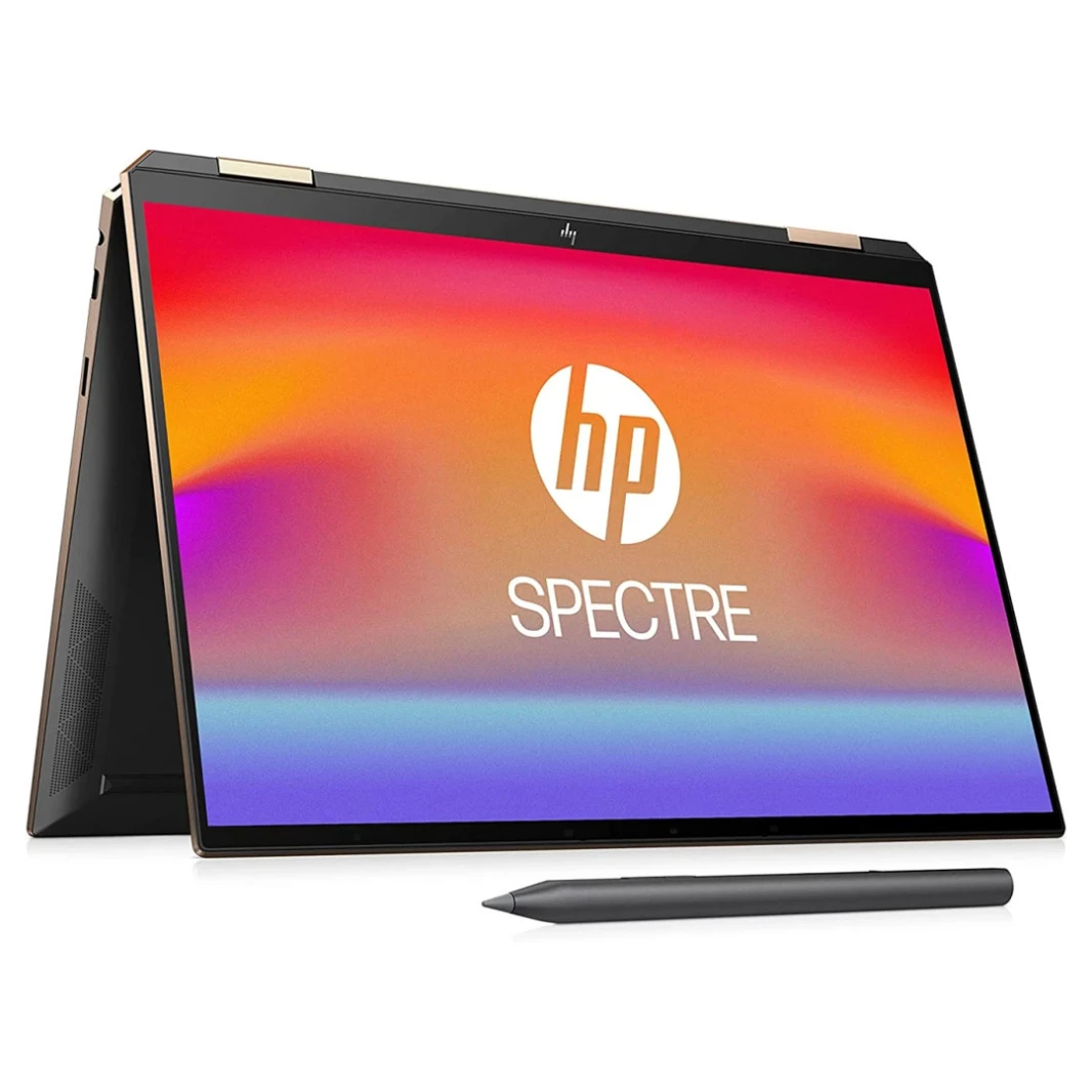 كمبيوتر محمول HP Spectre x360 مقاس 13.5 بوصة AMOLED 3K+ - معالج i7 من الجيل الثالث، وسعة تخزين SSD 1 تيرابايت