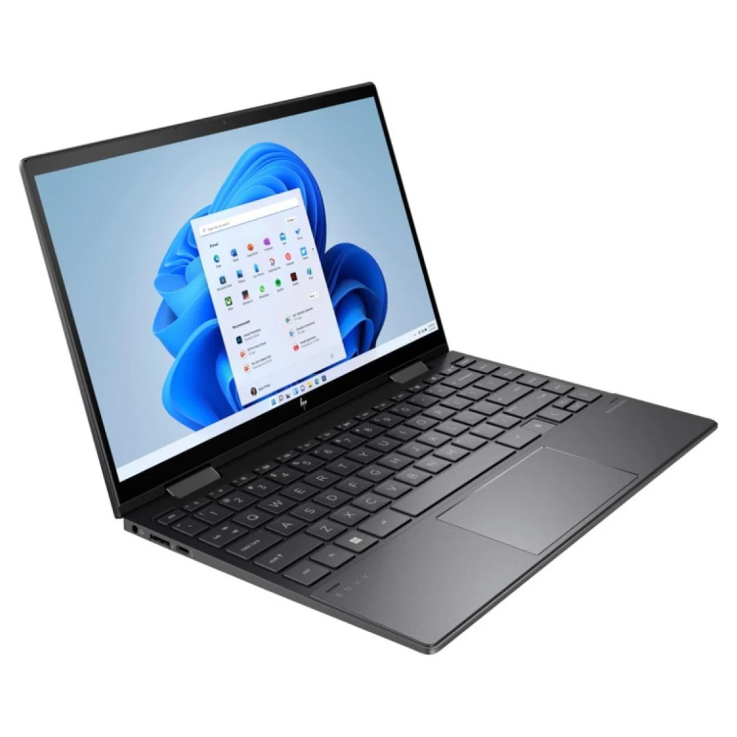 كمبيوتر محمول HP ENVY x360 13-ay1004ne - معالج Ryzen 5 5600U، وذاكرة SSD سعة 512 جيجابايت، ونظام تشغيل Windows 11