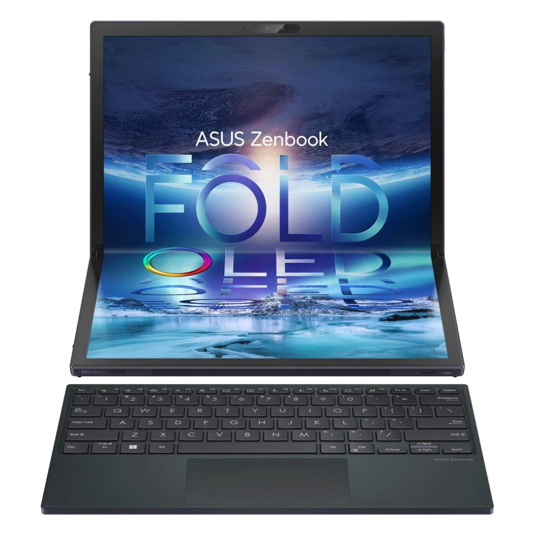 لابتوب أسوس زين بوك 17 فولد OLED - معالج كور i7 من الجيل الثاني عشر، رفيع وخفيف