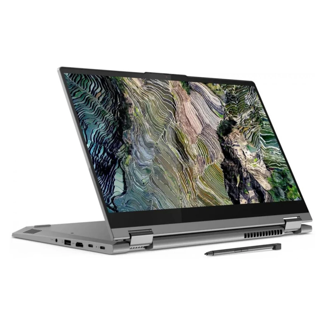 لاب توب لينوفو ThinkBook 14s Yoga - معالج Core i5، شاشة 2 في 1 تعمل باللمس مع قلم