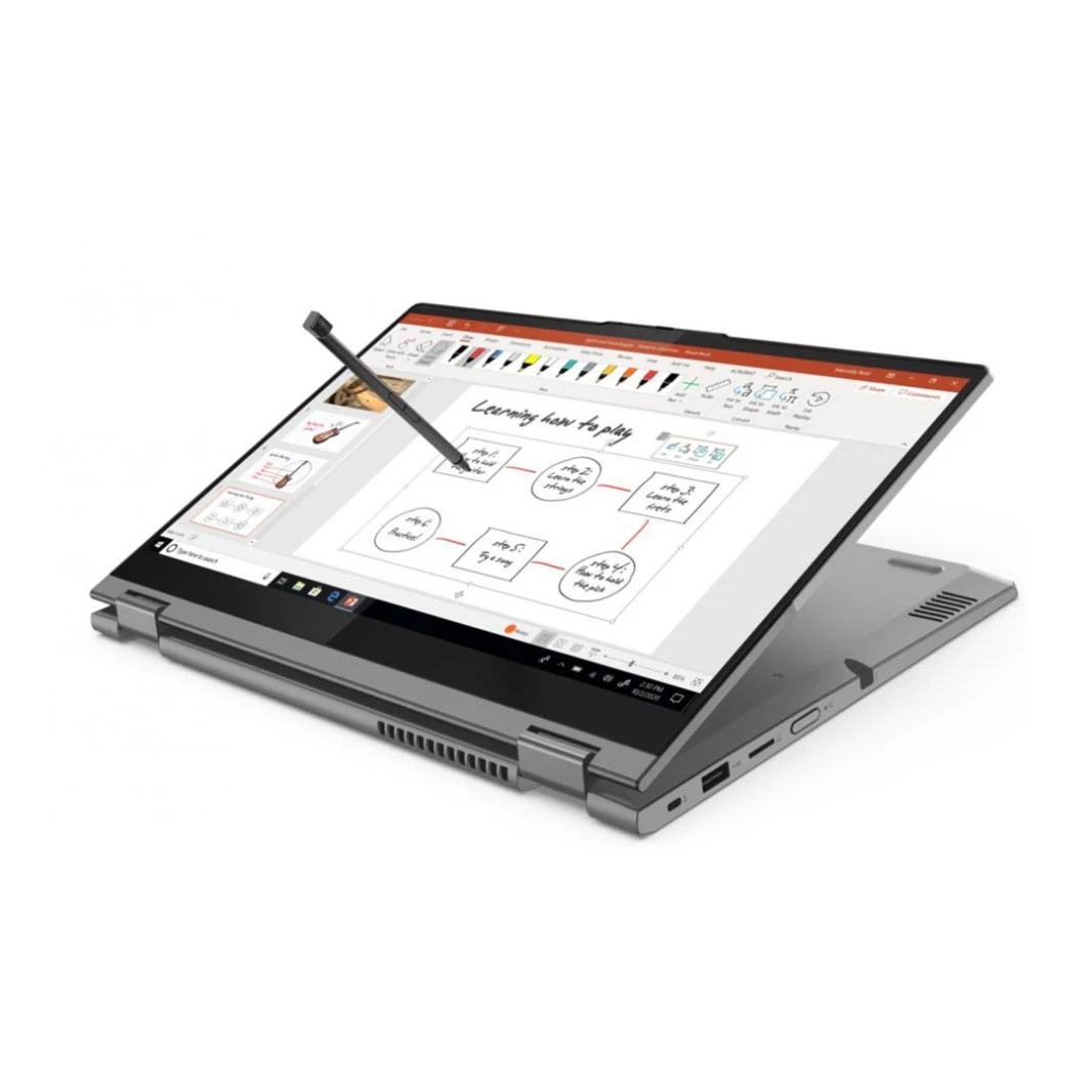 لاب توب لينوفو ThinkBook 14s Yoga - معالج Core i5، شاشة 2 في 1 تعمل باللمس مع قلم