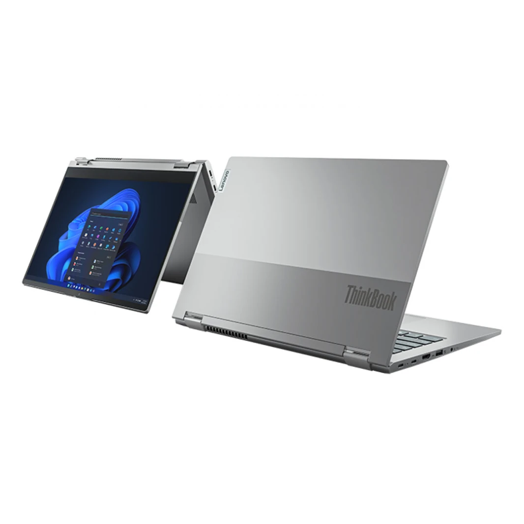 لاب توب لينوفو ThinkBook 14s Yoga - معالج Core i5، شاشة 2 في 1 تعمل باللمس مع قلم