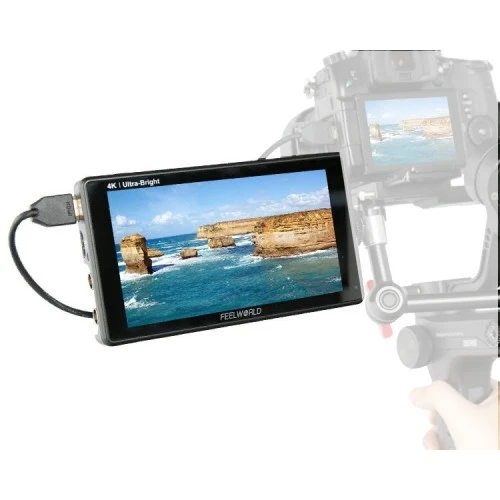 شاشة FEELWORLD LUT6S تعمل باللمس 4K HDMI 3G SDI مقاس 6 بوصات