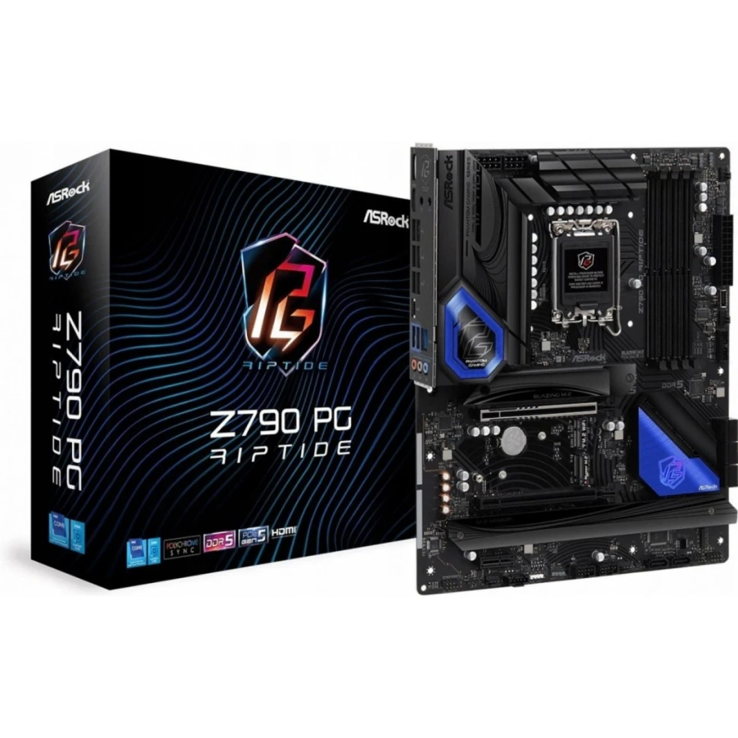 Asrock Z790 PG Riptid D5 Motherboard (PCIe Gen5)(Killer 2.5G LAN)ASRock