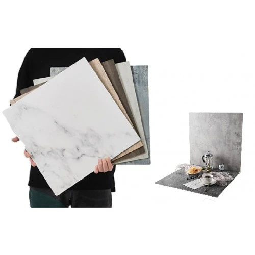 خلفية تصوير طعام خلفية من جانب واحد 60 × 60 سم قطعتين